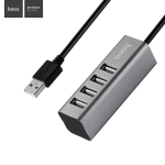 HOCO Hub USB HB1 con 4 Porte - Nero