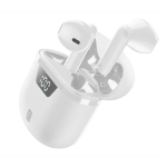 CELLULARLINE Auricolare Bluetooth SEEK PRO True Wireless con Cuffiette a Capsula e Case con Indicatore Ricarica - Bianco