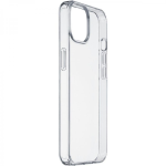 CELLULARLINE Cover CLEAR STRONG per APPLE iPhone 15 Pro Max da 6.7" con Cornice in Gomma Rialzata e Retro Rigido - Trasparente